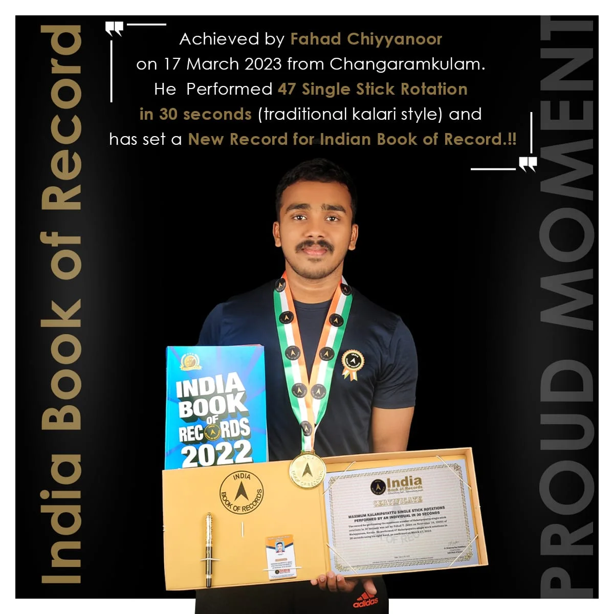 India Book of Records - Certificate